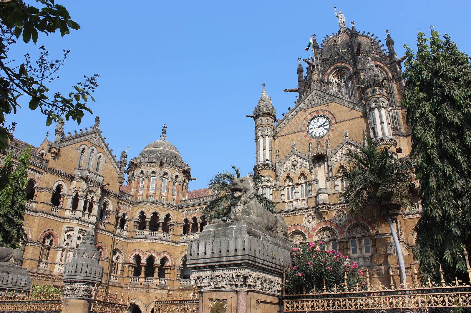 Victorian Gothic architecture of CSMT station, Mumbai