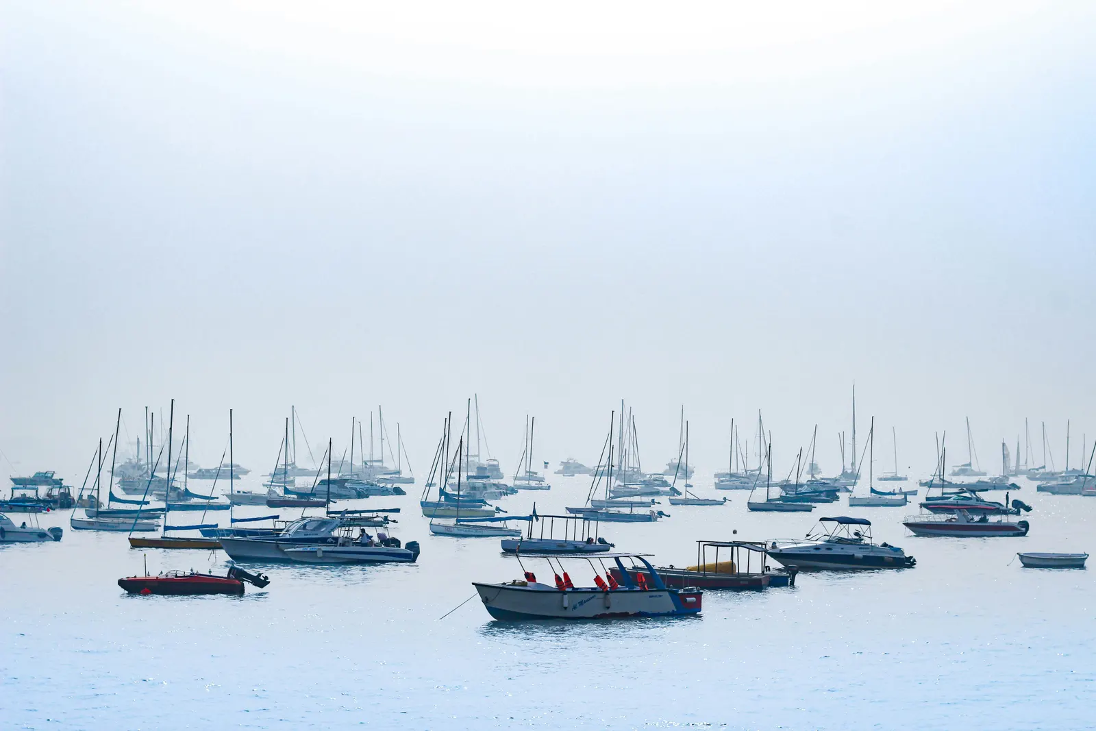 Boats on the harbour near Gateway